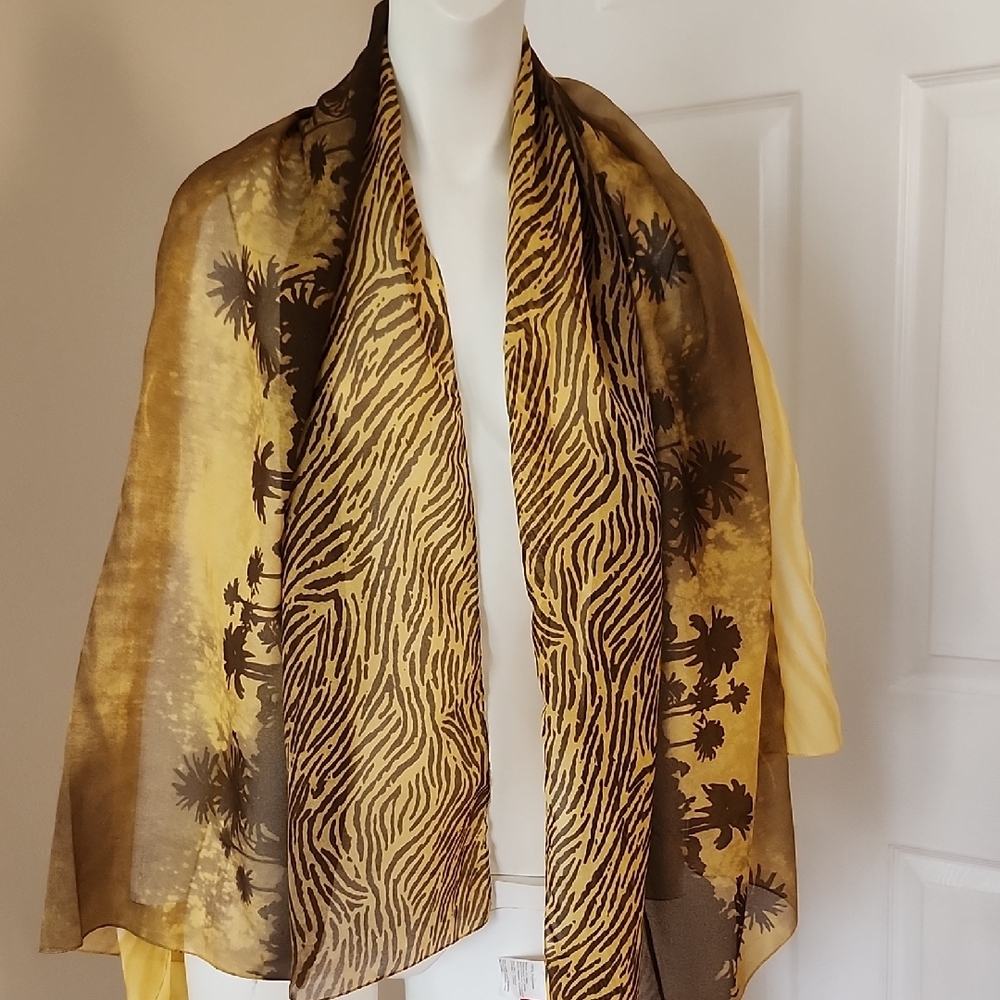 Olsen Chic Zebra Print Scarf
